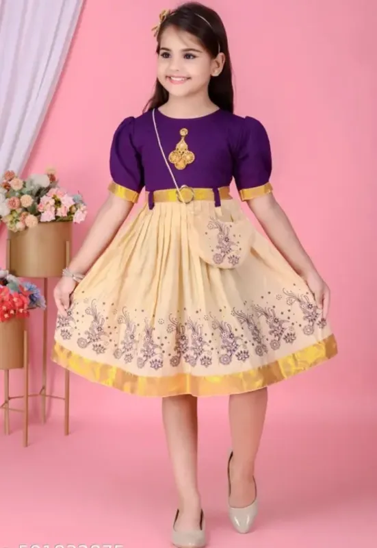 Royal Charm Girls Party Frock