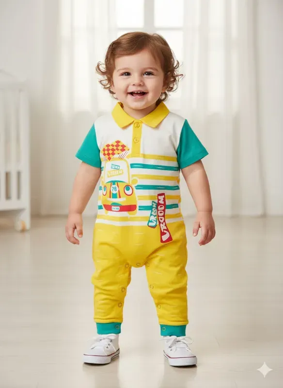 Little Cruiser Baby Romper