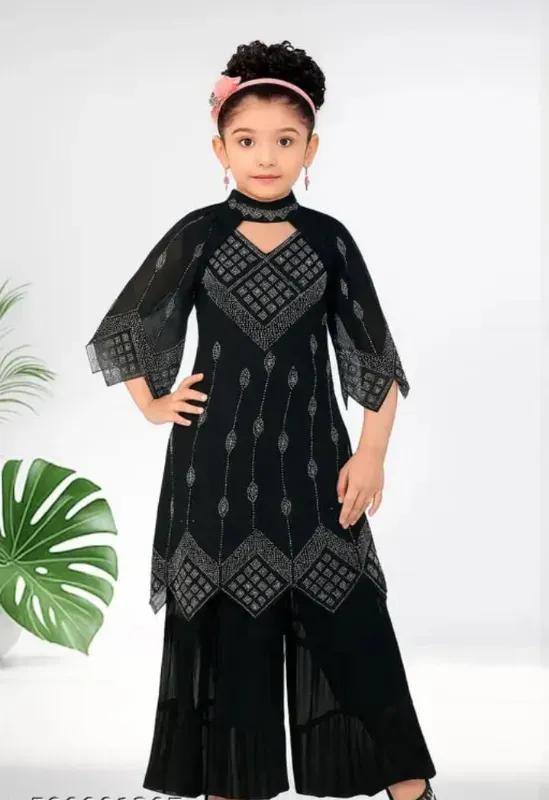 Royal Charm Girls Ethnic Co-Ord Set